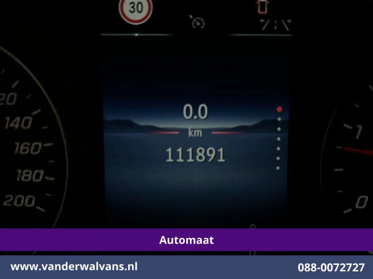 317 CDI 170pk 9G-Tronic Automaat L2H2 Euro6 Airco | Camera | Navigatie | Cruisecontrol | Stoelverwarming Chauffeursstoel, Bijrijdersbank