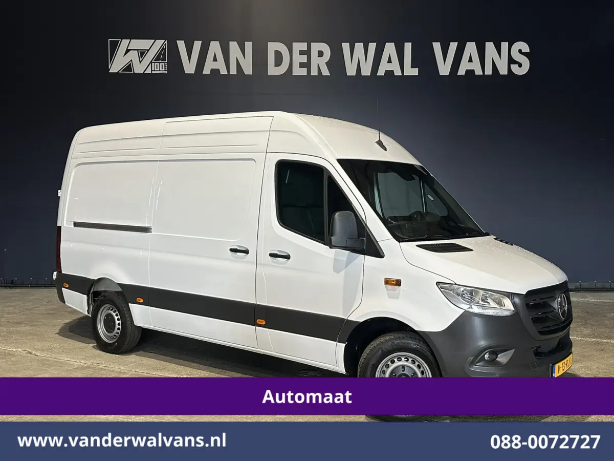317 CDI 170pk 9G-Tronic Automaat L2H2 Euro6 Airco | Camera | Navigatie | Cruisecontrol | Stoelverwarming Chauffeursstoel, Bijrijdersbank