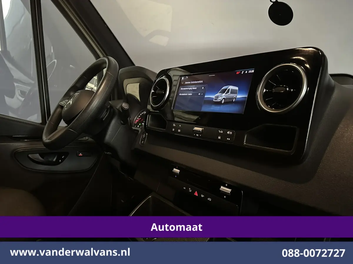 317 CDI 170pk 9G-Tronic Automaat L2H2 Euro6 Airco | Camera | Navigatie | Cruisecontrol | Stoelverwarming Chauffeursstoel, Bijrijdersbank