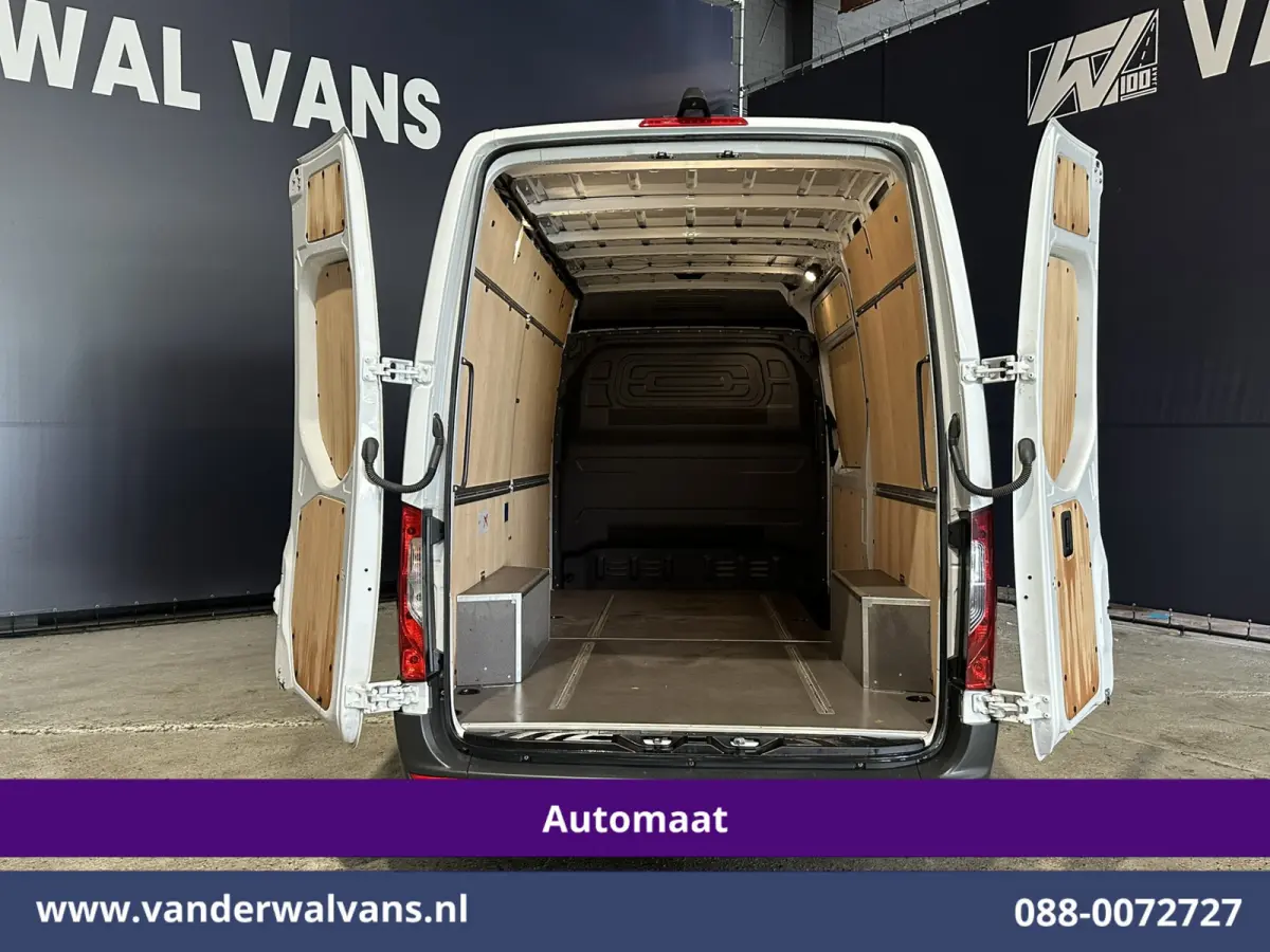 317 CDI 170pk 9G-Tronic Automaat L2H2 Euro6 Airco | Camera | Navigatie | Cruisecontrol | Stoelverwarming Chauffeursstoel, Bijrijdersbank
