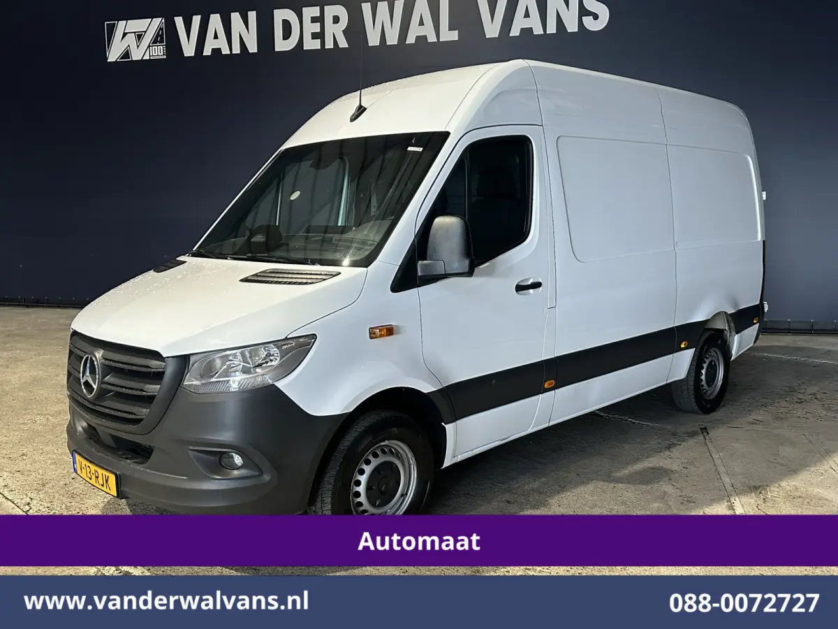 317 CDI 170pk 9G-Tronic Automaat L2H2 Euro6 Airco | Camera | Navigatie | Cruisecontrol | Stoelverwarming Chauffeursstoel, Bijrijdersbank