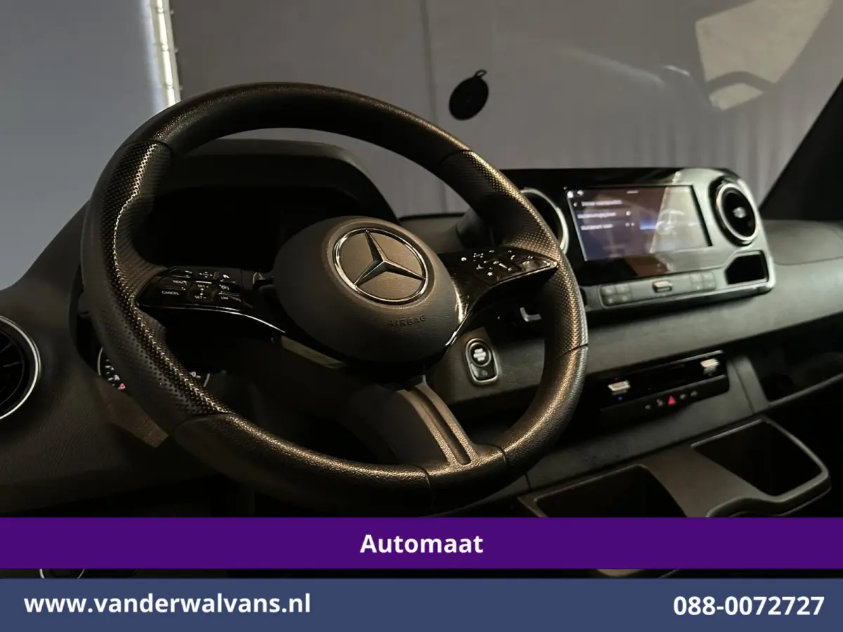 317 CDI 170pk 9G-Tronic Automaat L2H2 Euro6 Airco | Camera | Navigatie | Cruisecontrol | Stoelverwarming Chauffeursstoel, Bijrijdersbank