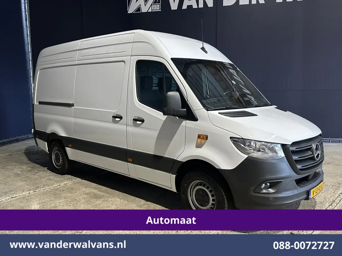 317 CDI 170pk 9G-Tronic Automaat L2H2 Euro6 Airco | Camera | Navigatie | Cruisecontrol | Stoelverwarming Chauffeursstoel, Bijrijdersbank