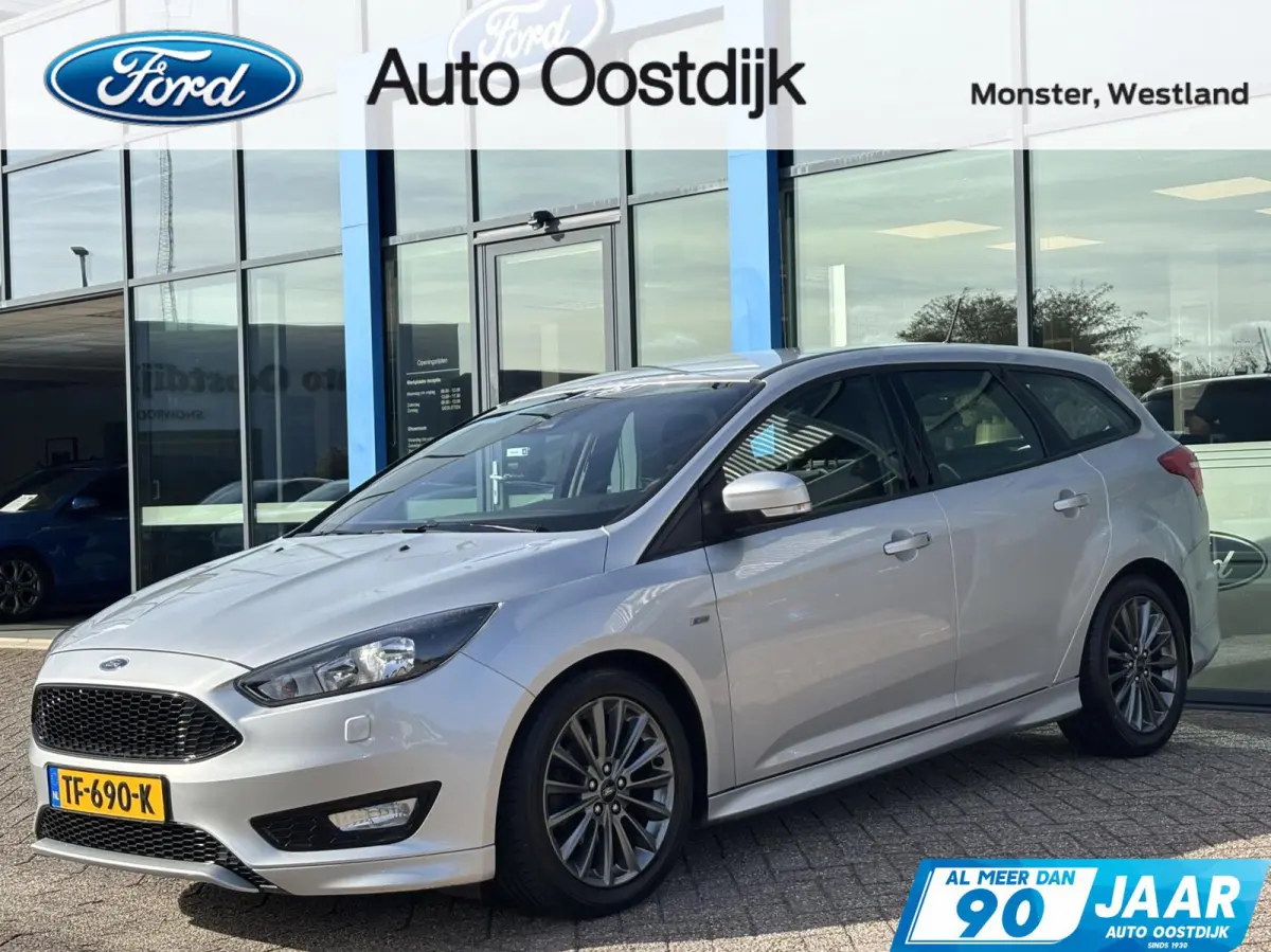 1.0 ST-Line 125PK Distributieriem is Vervangen!! Afn. Trekhaak Winterpack Camera Cruise Carplay-Navi Privacy Glass *Sportief*