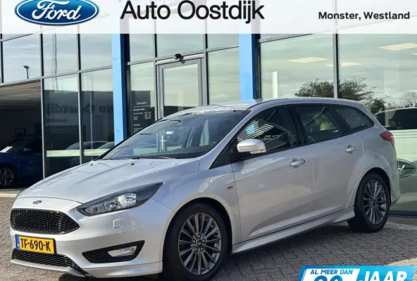 1.0 ST-Line 125PK Distributieriem is Vervangen!! Afn. Trekhaak Winterpack Camera Cruise Carplay-Navi Privacy Glass *Sportief*