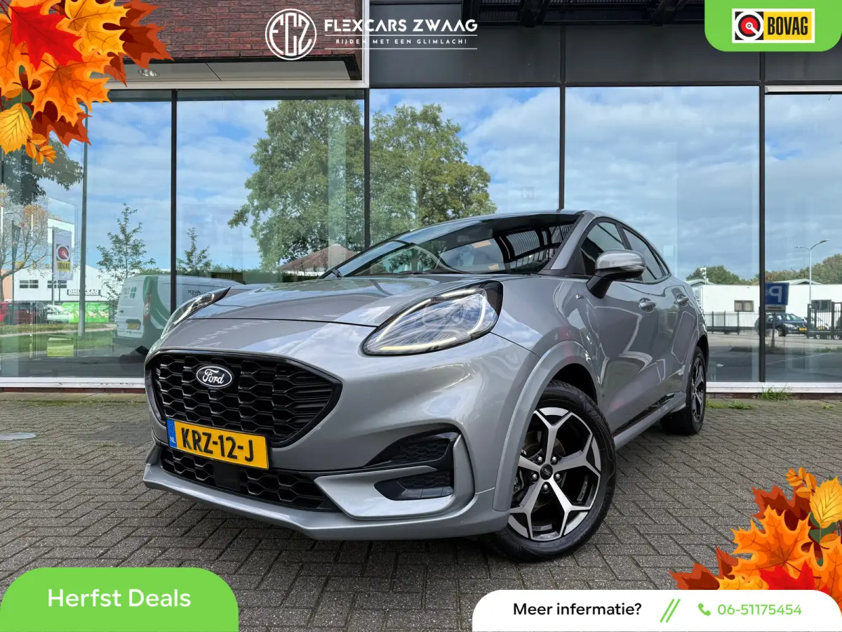 1.0 EcoBoost ST-Line - Automaat - Camera - Navi - Climate - Parkeerhulp