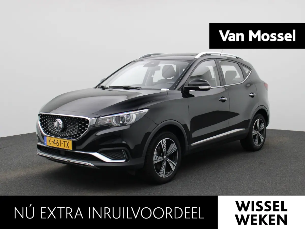 MG Luxury 45 kWh | Automaat | Panoramadak | Leder | Navigatie | Airco | Achteruitrijcamera | Apple Carplay / Android Auto | Stoelverwarming | Lichtmetalen Velgen | Trekhaak