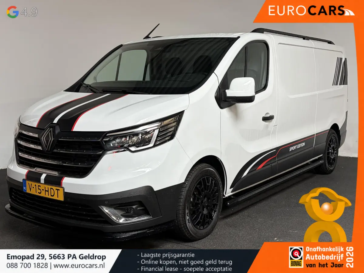 2.0 Blue dCi 150PK L2H1 EC Sport Edition Automaat Navigatie Airco Lichtmetalen velgen Betimmering Trekhaak Camera Parkeer sensoren Dab