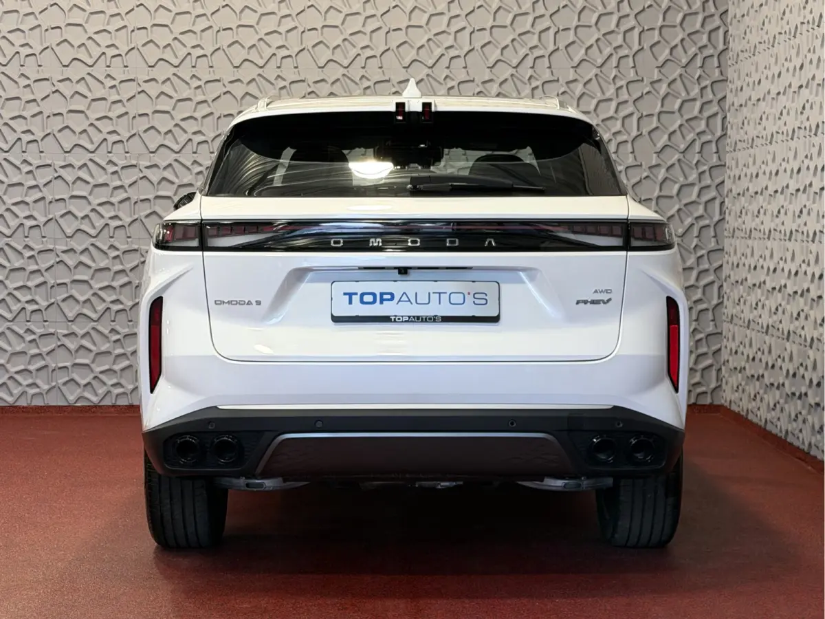 OMODA 9 PREMIUM AWD 538 PK | DIV.KLEUREN UIT VOORRAAD LEVERBAAR | Stary White | FULL OPTIONS PHEV SUV | 145 KM ELEKTRISCH | ONGEBRUIKTE NIEUWE AUTO 4WD 4X4