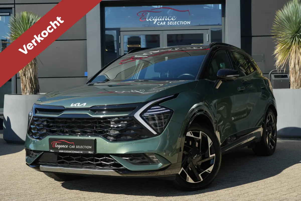 1.6 T-GDi Plug-in Hybrid AWD GT-PlusLine | 265 PK | Panoramadak | 360° Camera | Stoelventilatie | Trekhaak | Kia Sportage 1.6 T-GDi Plug-in Hybrid AWD GT-PlusLine met 1.6 liter 4-cilinder b
