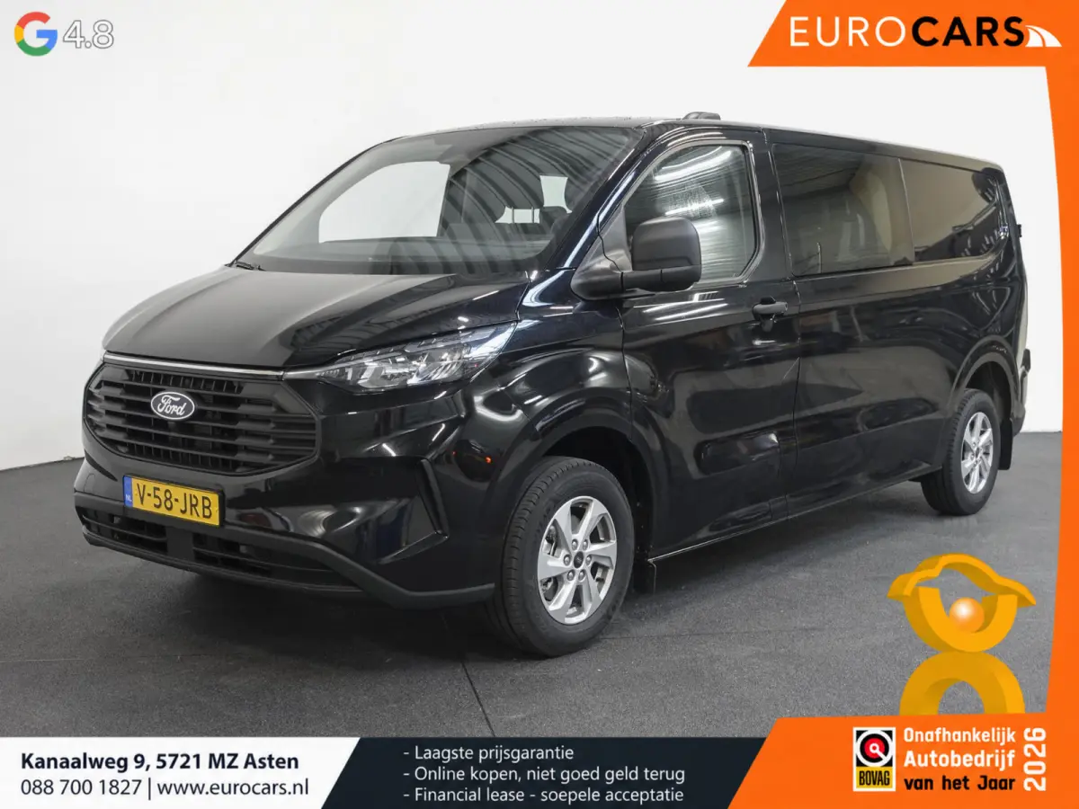 300 2.0 TDCI L2H1 Trend Dubbele Cabine Nieuw Model Trekhaak Navigatie Apple CarPlay Android Auto Camera Parkeerhulp Adaptive Cruise Control Climate Control Lichtmetalen velgen
