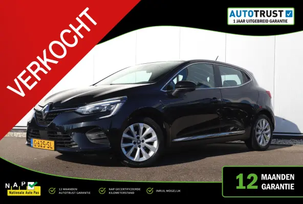 1.0 TCe Intens 101PK Half Leder Navigatie Carplay Android Climate Cruise Control Parkeersensor Rijstrooksensor