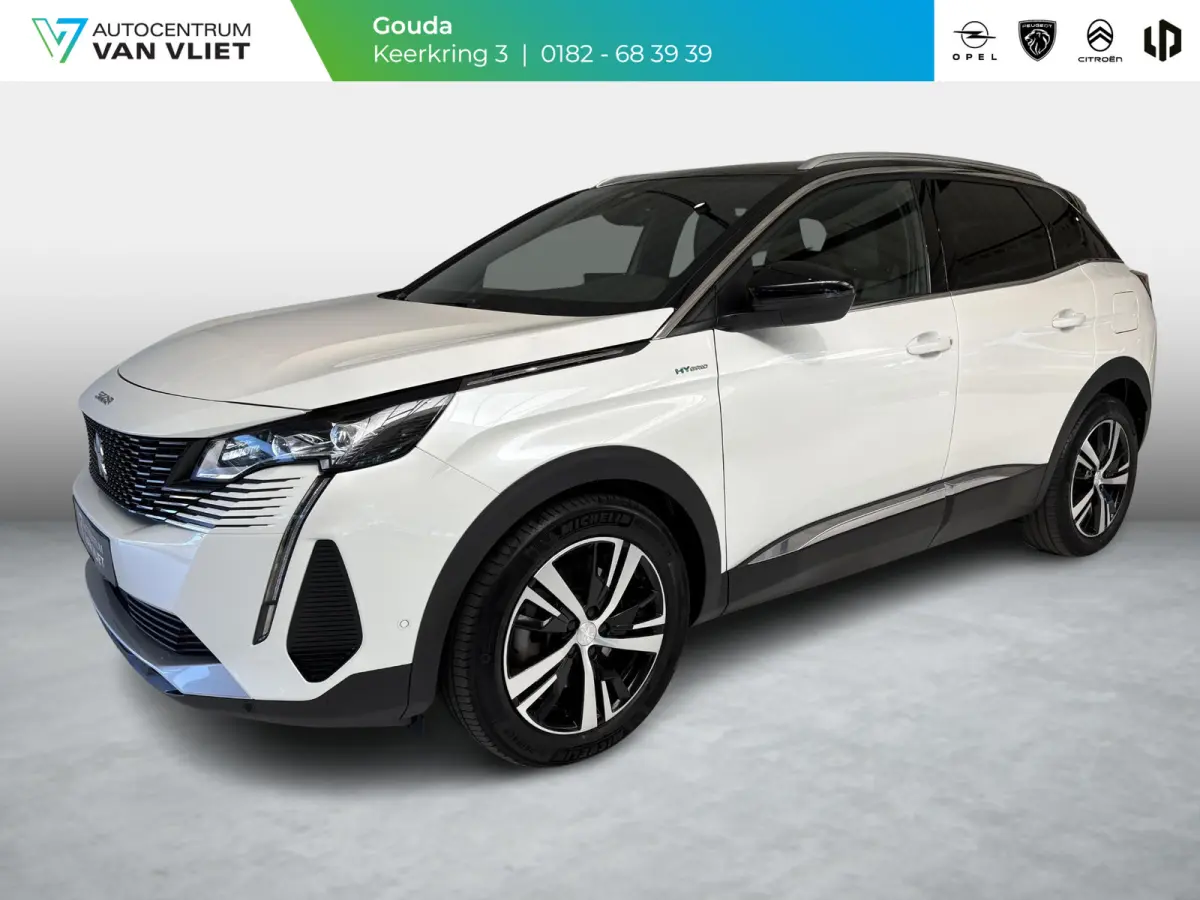1.6 HYbrid 225 GT | SOH 88.5%  | Alcantara | Stoelverwarming | Elektrisch bedienbare achterklep | Navigatie | Keyless Entry + Start
