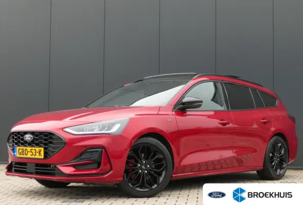 1.0 EcoBoost Hybrid ST Line X Black Edition | Black edition | Panoramadak | AGR Stoel | 18 Inch | B&O Audio | Winterpack | Adaptive Cruise | Camera