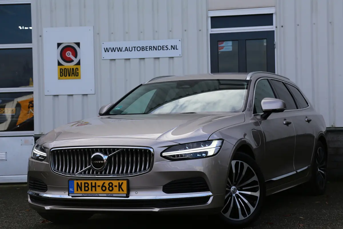 2.0 T6 Plug-in hybrid 350PK AWD Long Range*Bright Dusk Metallic!*Fabrieksgarantie*Elek. Trekhaak/Pilot ass./ACC/Stoelverw.V+A/Stuurwielverw./Leder/Dodehoek/Camera/Apple Carplay-Android/18 in