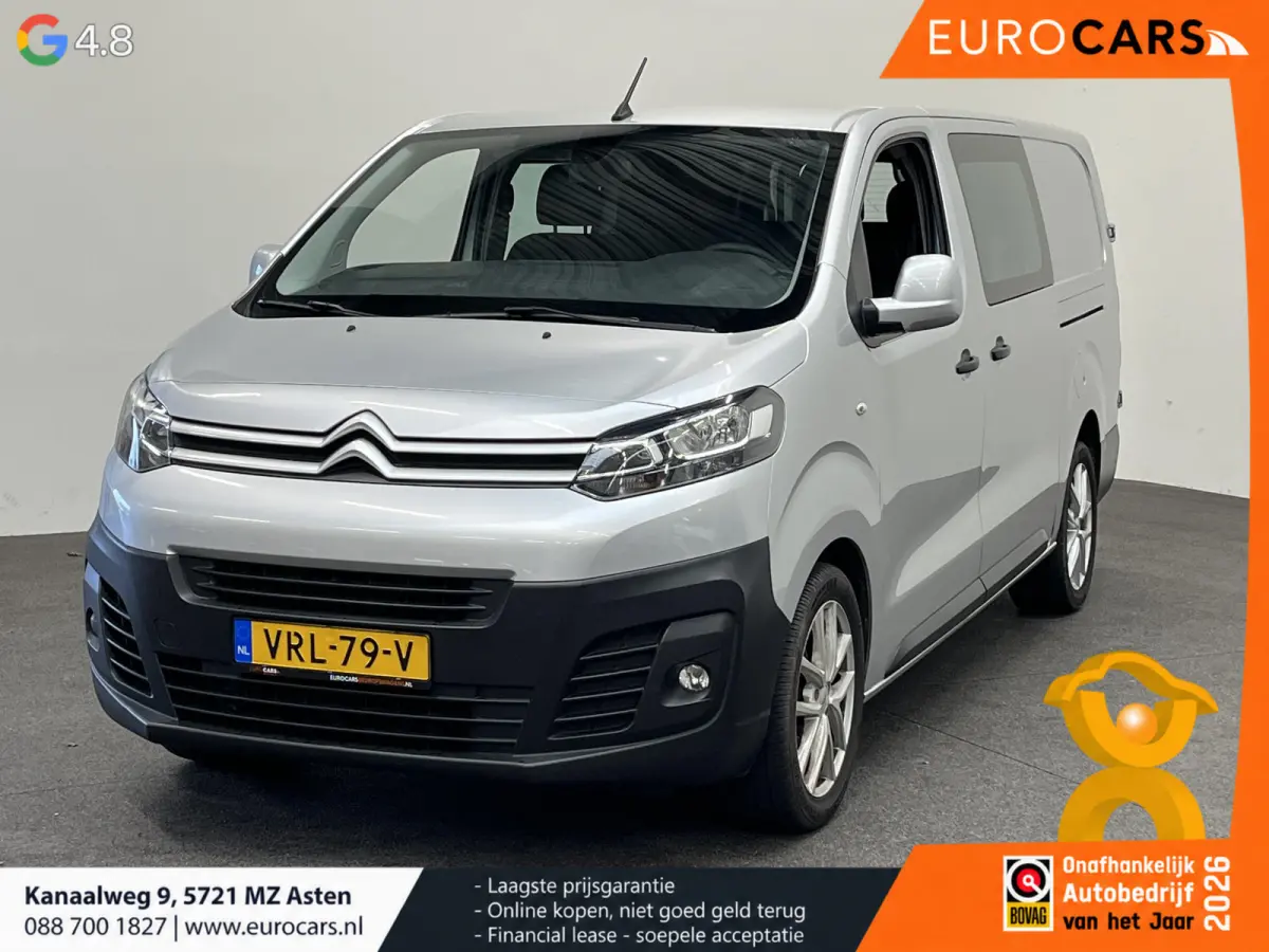 2.0 BlueHDI 120 XL Club Dubbele Cabine Apple CarPlay Navigatie Cruise Control Parkeersensoren Airco