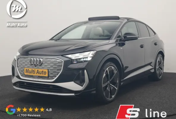 35 S Line 55 kWh 170pk Dealer O.H. | Panodak | Adaptive Cruise | Apple Carplay| Navi Full Map |  Camera | Matrix LED | Lederen Comfortstoelen Verwarmd | Virtual Cockpit | Lane Assist | DAB |