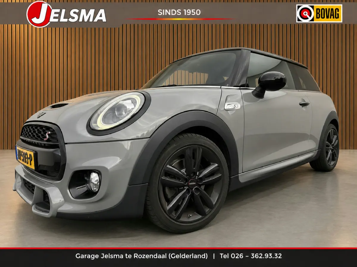 Mini 2.0 S Knightsbridge 192pk Aut. Panoramadak | Clima | Moonwalk gray | orig. Nederlandse auto