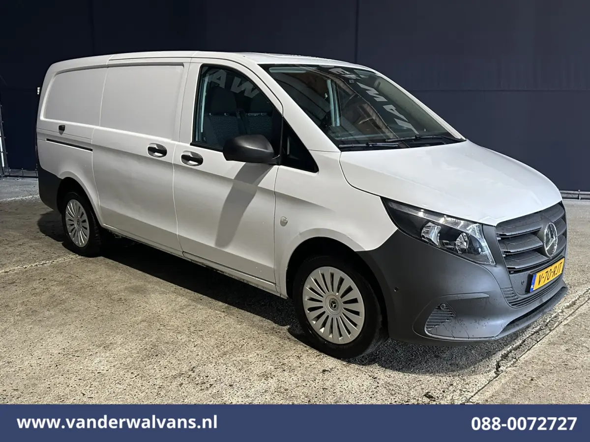 116 CDI 164pk L2H1 Euro6 Airco | Camera | Navigatie | Cruisecontrol | Stoelverwarming Parkeersensoren, Bijrijdersbank