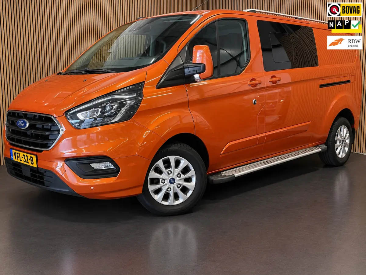 300 2.0 TDCI L2H1 Limited DC|FULL OPTION|AUTOMAAT|ACC|2X SCHUIFDEUR|CARPLAY|CAMERA|TREKHAAK|1e EIG|NAP|NL-AUTO