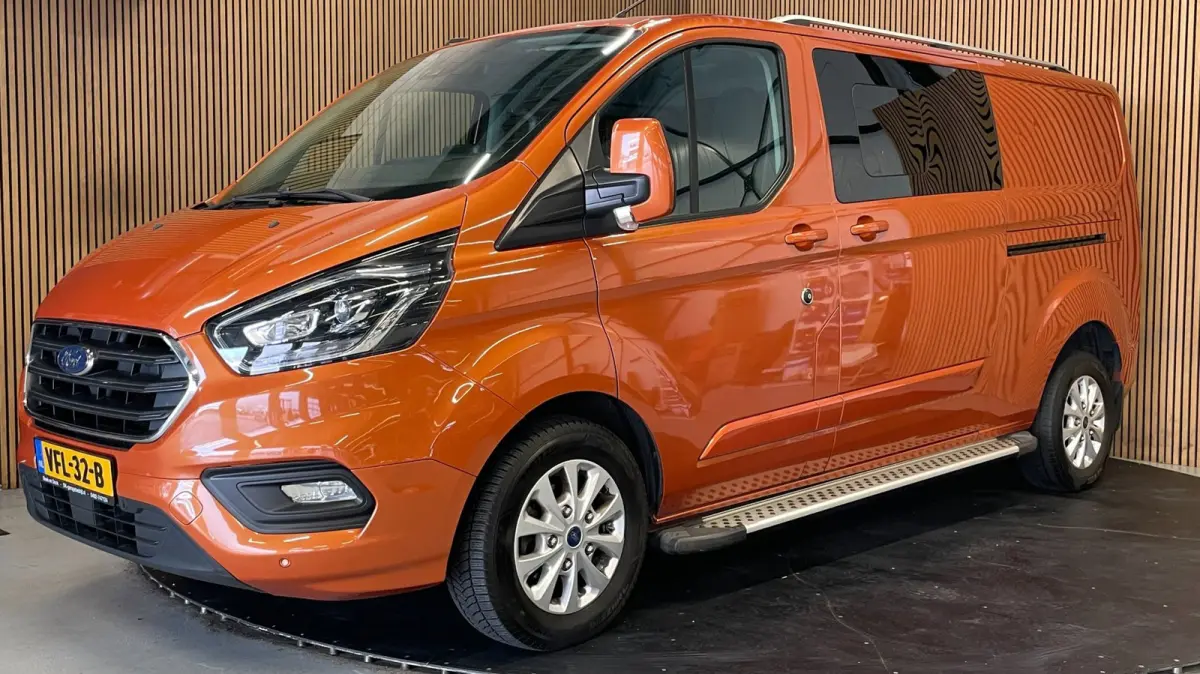 300 2.0 TDCI L2H1 Limited DC|FULL OPTION|AUTOMAAT|ACC|2X SCHUIFDEUR|CARPLAY|CAMERA|TREKHAAK|1e EIG|NAP|NL-AUTO