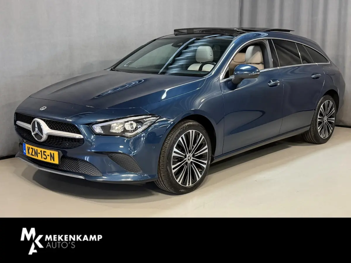 250 e Luxury Line 18"/Panoramadak/Leder/Stoel + stuurverwarming/Burmester/Elektrische klep/Keyless/PDC v+a/Apple Carplay & Android Auto