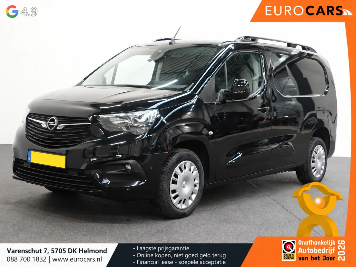 Opel Combo 1.5D 130 pk Aut-8 L2H1 Edition Trekhaak Navigatie Apple CarPlay Android Auto Camera Parkeerhulp Cruise Control Stuurverwarming Airco