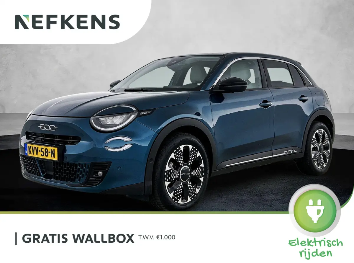156pk La Prima 54 kWh Automaat ACCU 95% | 3 Fase | Elektrische Achterklep | Elektrische Bestuurdersstoel met Massage | Navigatie | Climate Control | Adaptieve Cruise Control | 18" LMV | Acht