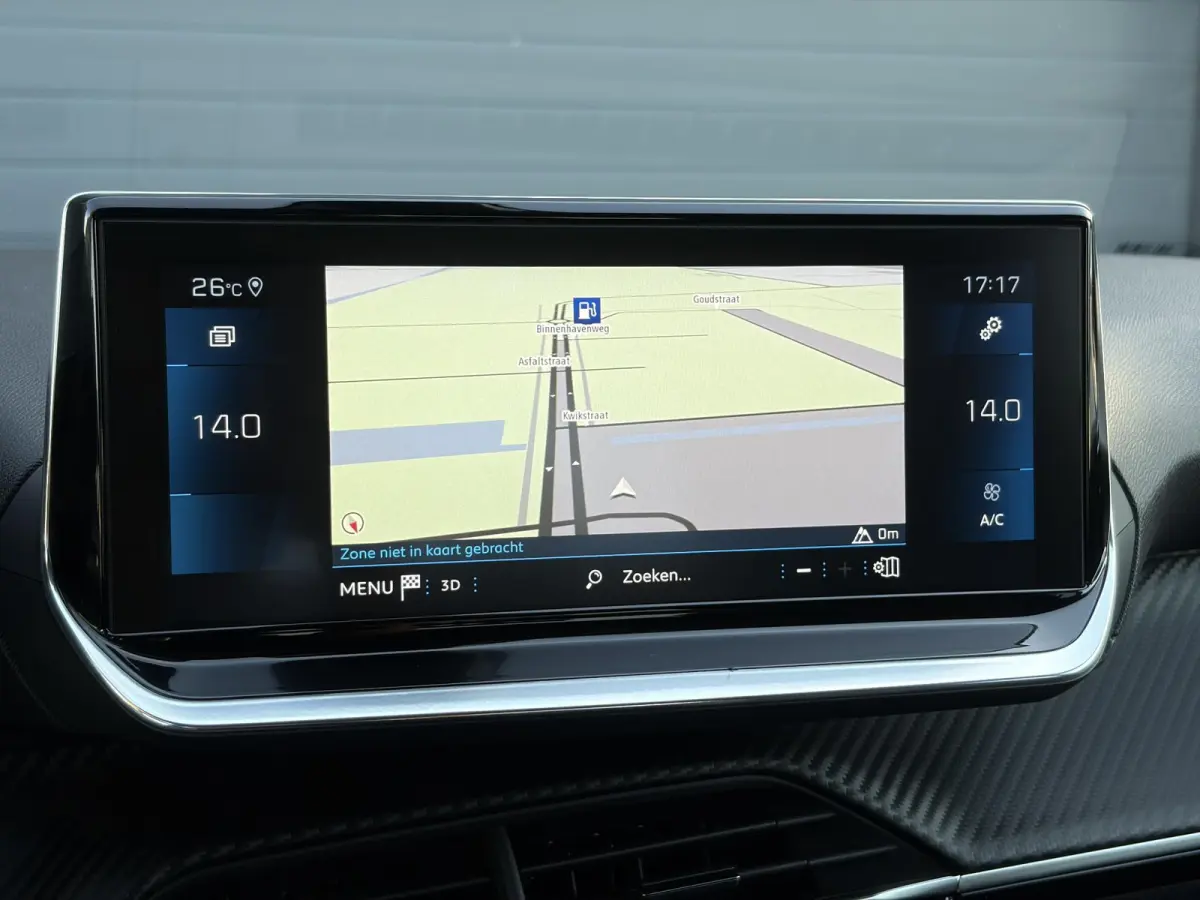 1.2 PureTech Allure ✓D-riem vv in 10-2025✓1e Eigenaar✓360° Camera✓Carplay✓Navi✓101pk✓LED✓Clima✓Cruise✓6 Bak✓Pdc✓Lm velgen✓Halfleder✓Recent beurt gehad✓N.A.P✓