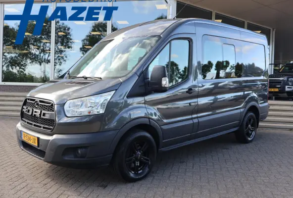 330 2.0 TDCI 130 PK L2H2 DUBBEL CABINE 5-PERS. *85.969 KM* | EURO 6 | TREKHAAK 2650 KG | LMV