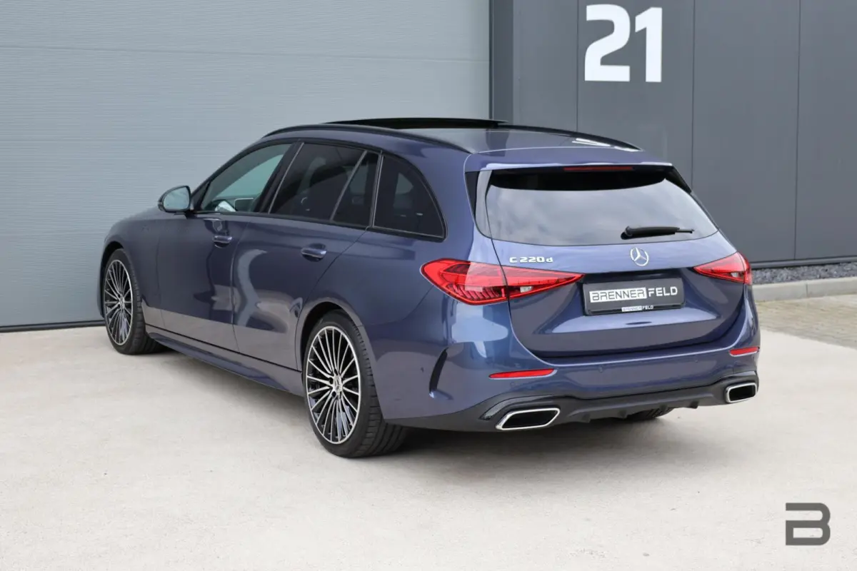 220 d AMG Line / Panoramadak / Memory Stoelen / Burmester Surround / Night Pakket / Trekhaak Wegklapbaar