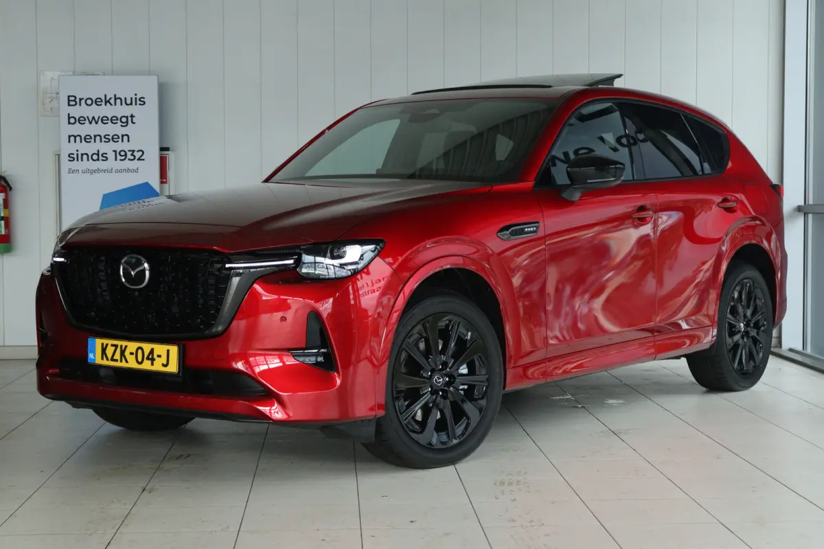 2.5 e-SkyActiv PHEV Homura Plus | Nieuwe Auto | Schuifdak | 360 Camera | Stoelventilatie | Leder | Keyless | Head-up | Adaptieve Cruise | Carplay | Navi