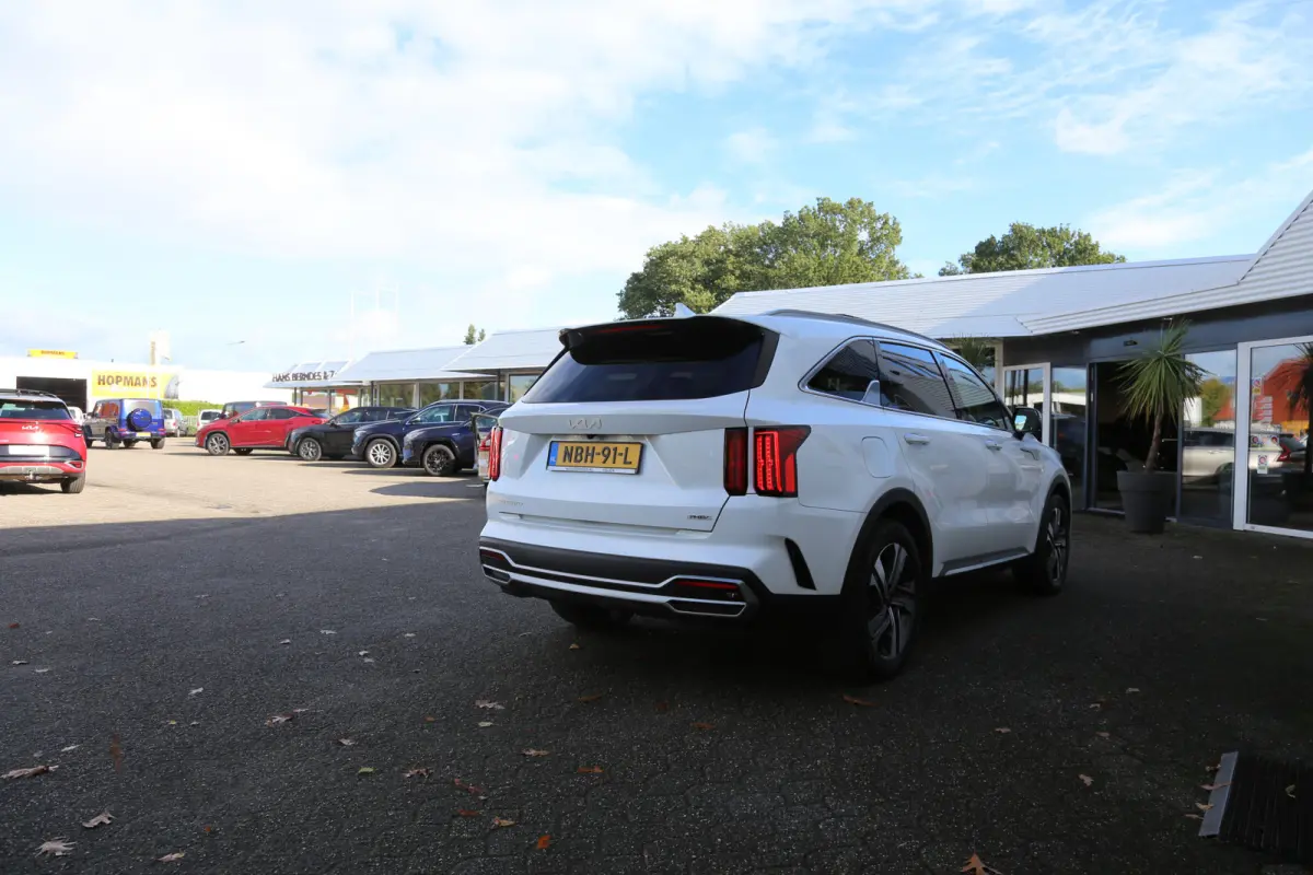 1.6 T-GDI Plug-in Hybrid 4WD ExecutiveLine*Fabrieksgarantie*Perfect Onderh.*Parelmoer Wit*Pano/Afneemb.Trekhaak/Bose/ACC met stuurhulp/360Camera/Stoelverw.V+A/Stuurverw./Apple Carplay-Androi