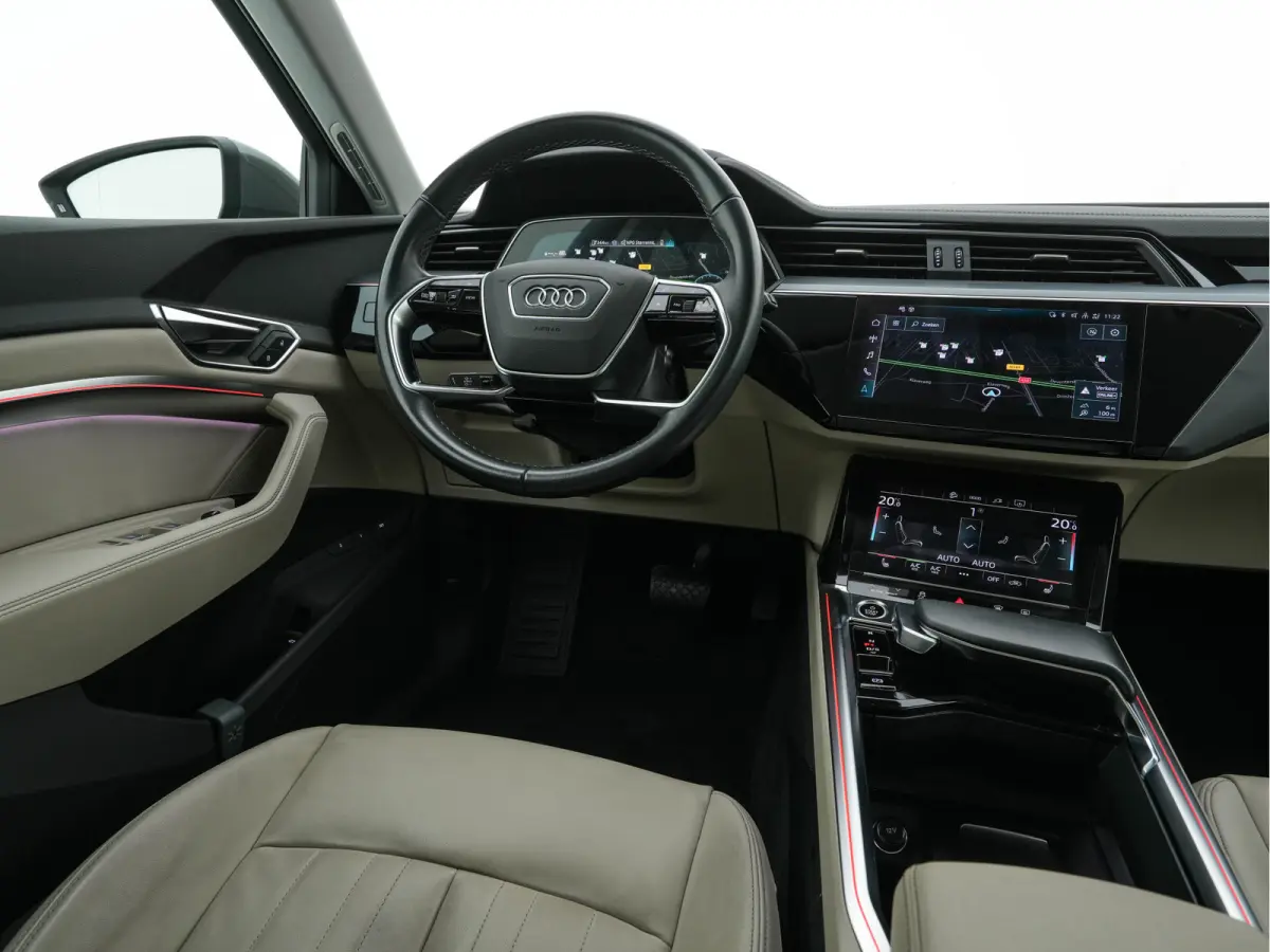 50 quattro Advanced Edition 95 kWh [3-Fase-22kW] {SoH-99%} (INCL-BTW)  Aut. *LEATHER | FULL-LED | MEMORY-PACK | ADAPTIVE-CRUISE | CAMERA | PRIVACY-GLASS | DIGI-COCKPIT | SHIFTPADDLES | DAB |
