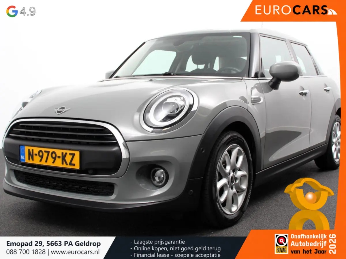 one 1.5 Automaat One Pepper Matrix Led koplampen Climate Control Parkeersensoren Cruise Control Adaptive Stoelverwarming Union Jack lampen Camera