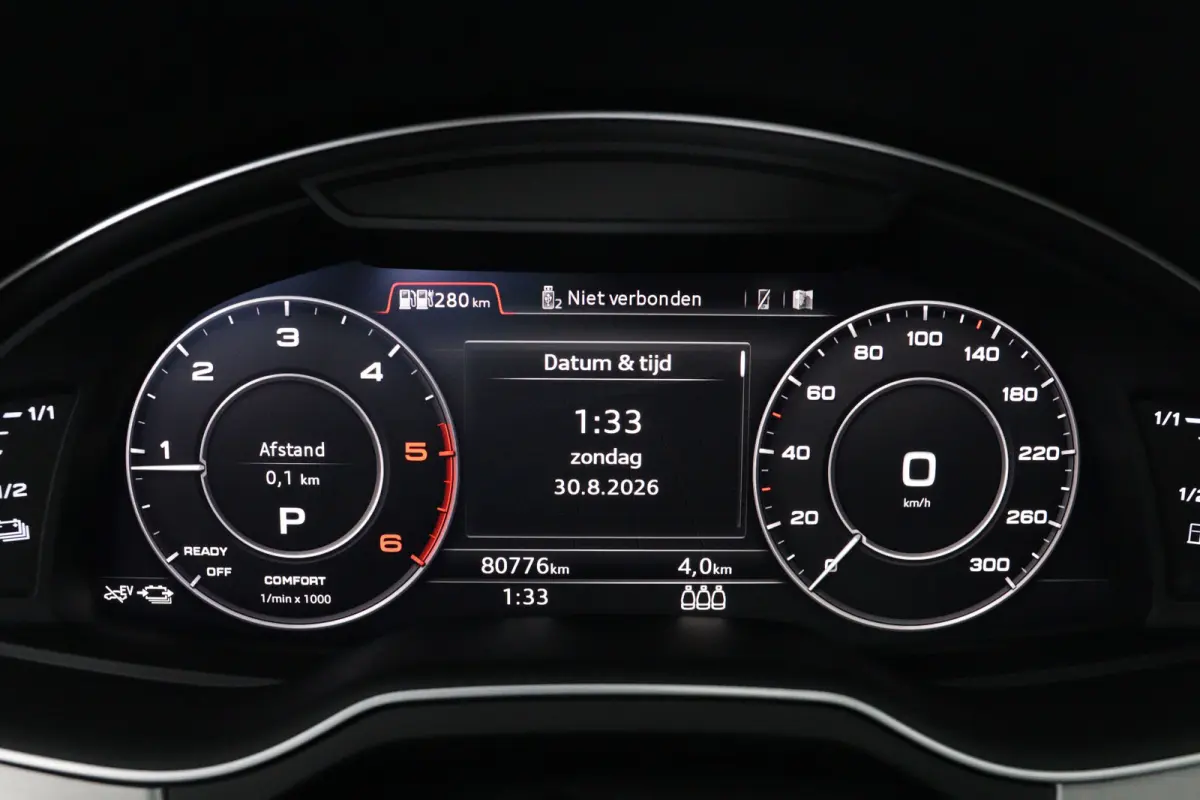3.0 TDI e-tron quattro Sport | Elek Trekhaak |  SOH 100% | Elektrisch Panoramadak | Nachtzicht | Memory | Luchtvering | Achterklep Elektrisch | Adaptieve Cruise Control | Stoelverwarming |