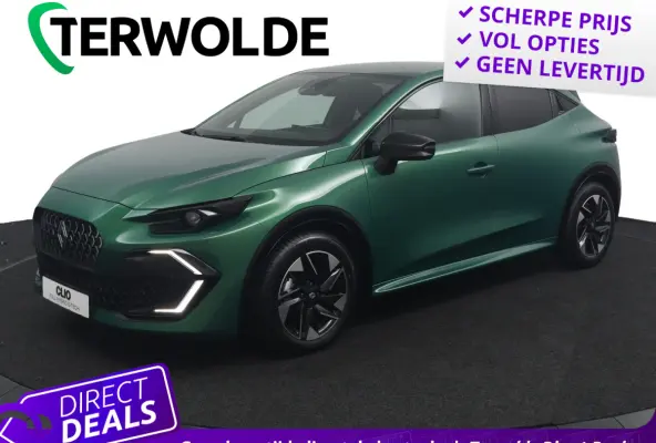 techno full hybrid E-Tech 160 pk | pack winter, safety & parking | all-season banden | verlenging connected services openR link met twee jaar |