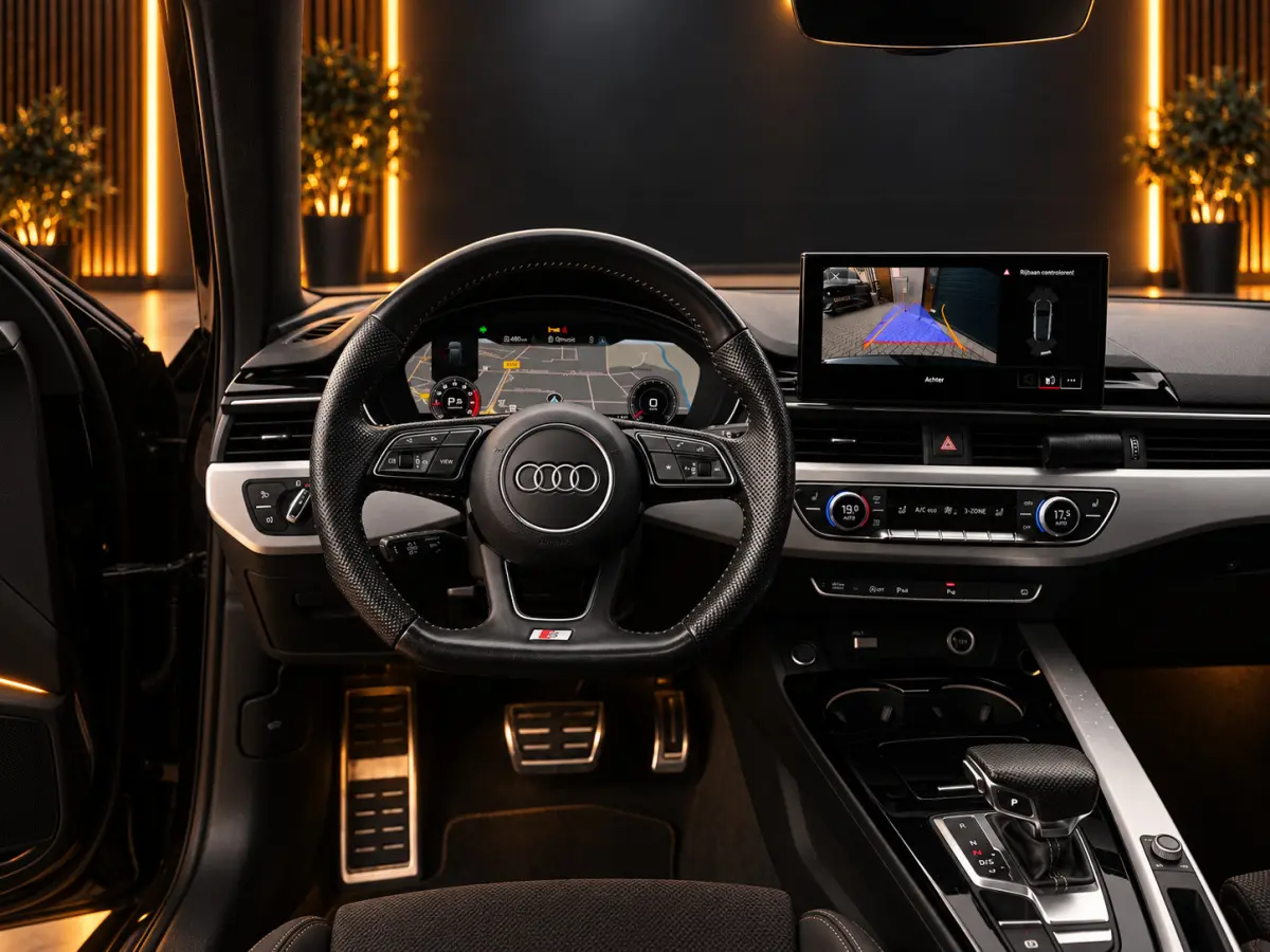 2.0 TFSI S-Line | Pano | Ambient | Digital Dash | Camera | Leder - Alcatara | Carplay - Android Auto | RS Diffuser | Adaptive Cruise | Lane Assist | Matrix Led | Dodehoek Detectie