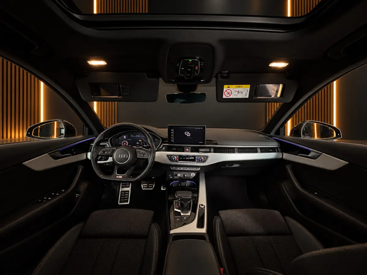 2.0 TFSI S-Line | Pano | Ambient | Digital Dash | Camera | Leder - Alcatara | Carplay - Android Auto | RS Diffuser | Adaptive Cruise | Lane Assist | Matrix Led | Dodehoek Detectie