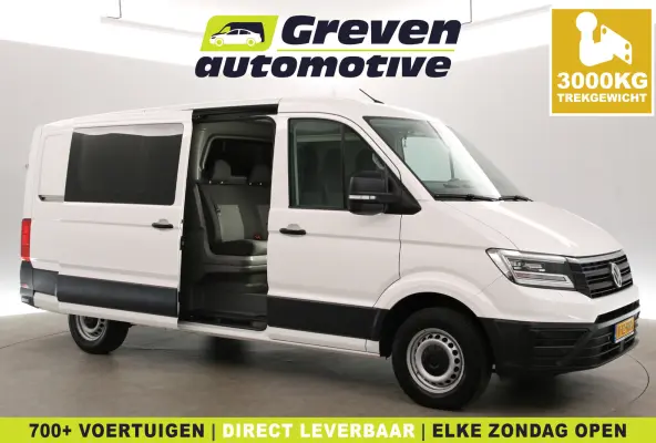 2.0 TDI 140PK L3H2 | DC | 6 Zits | 3000KG Trekgew. | Airco | Camera | Cruise | Carplay | Parkeersens.