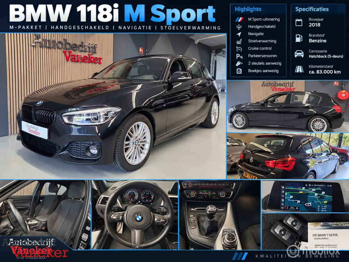 118i M Sport | Alcantara | Stoelverwarming |