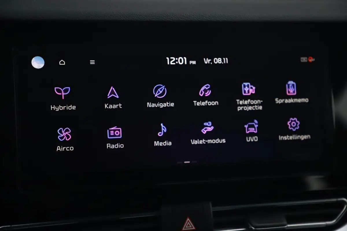 1.6 GDi Hybrid DynamicLine 140PK Automaat Half Leder Navigatie Camera Adaptive Cruise Clima Carplay Android