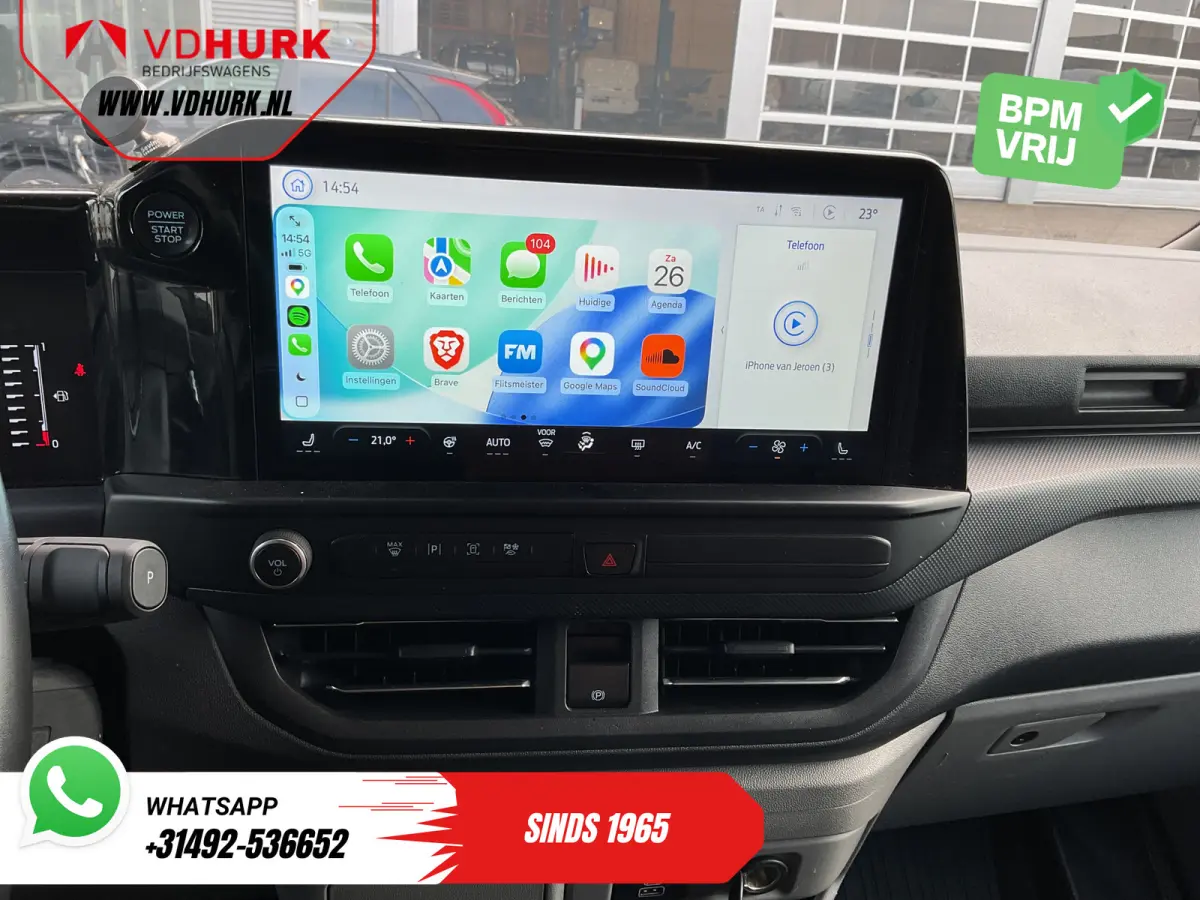 2.0 TDCI 170 pk Aut. L2 LED/ Adapt.Cruise/ 2x Schuifdeur/ Carplay/ Stoelverw./ Stuurverw./ Navi/ Climate/ Camera/ 17’LMV/ PDC/ Trekhaak
