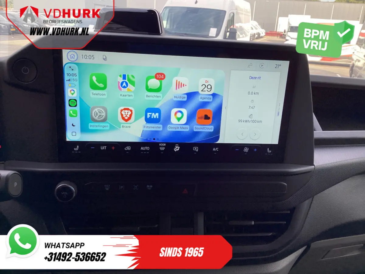 L2 Trend 71 kWh 370 km WLTP LED/ 2.3t Trekverm./ Standkachel/ Stoelverw./ Carplay/ Camera/ PDC/ Climate/ Trekhaak