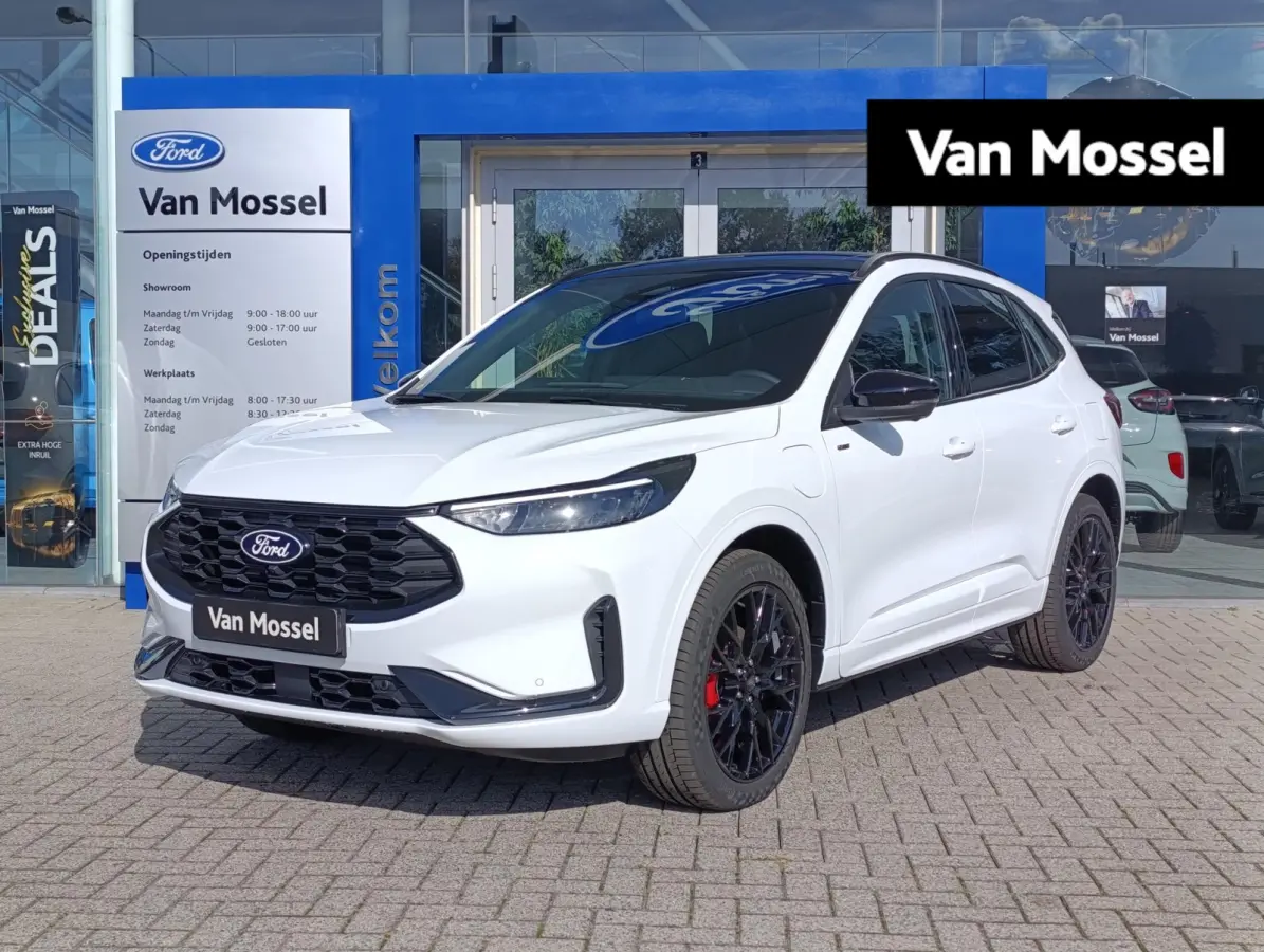 2.5 PHEV ST-Line X | VOORRAAD! | Black Pack | Panodak | Elek. trekhaak | Adaptive Cruise | AGR stoelen met memory | Stoel/stuur voorruitverwarming | B&O Audio | Dodehoekdetectie | Elek. klep