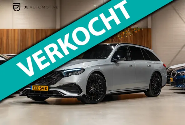 300 e Exclusive AMG Line, Pano, Hyperscreen, Night Pakket, Burmester, Ambiënte, Camera, Plug-In