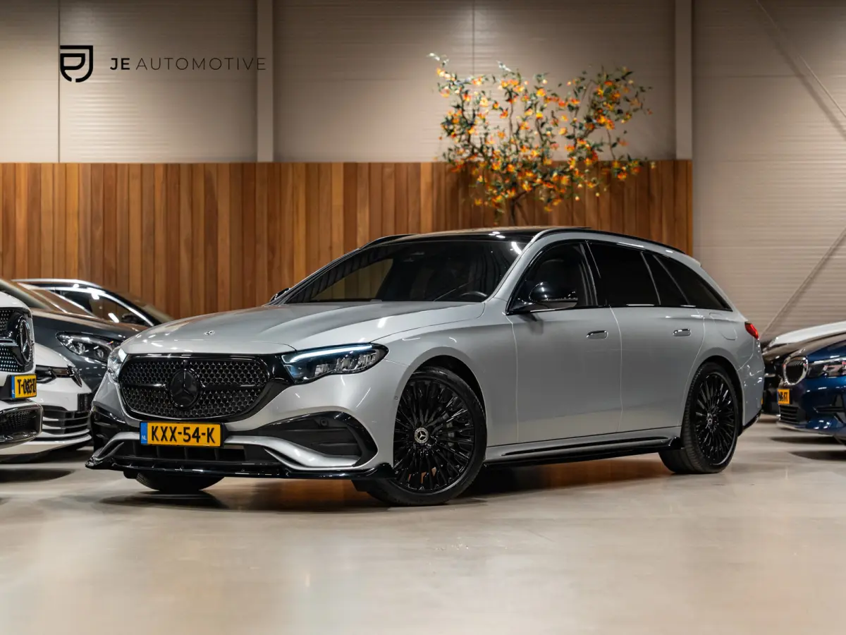 300 e Exclusive AMG Line, Pano, Hyperscreen, Night Pakket, Burmester, Ambiënte, Camera, Plug-In