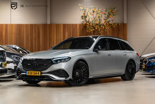 300 e Exclusive AMG Line, Pano, Hyperscreen, Night Pakket, Burmester, Ambiënte, Camera, Plug-In