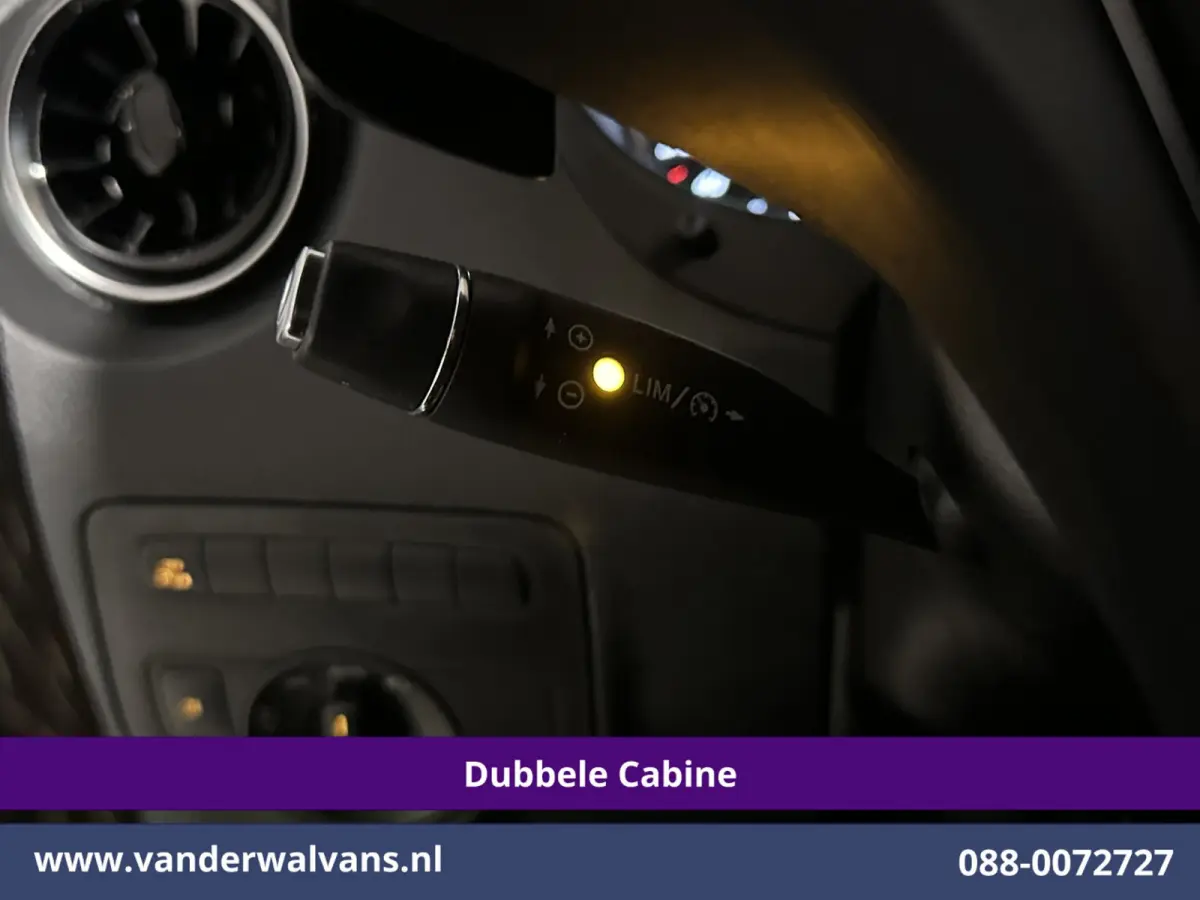 119 CDI 191pk 9G-Tronic Automaat L2H1 Dubbele Cabine Euro6 Airco | 5-Zits | Camera | Navigatie | LED | Apple Carplay Android Auto, Cruisecontrol, LM velgen, Trekhaak, Parkeersensoren, Bumper