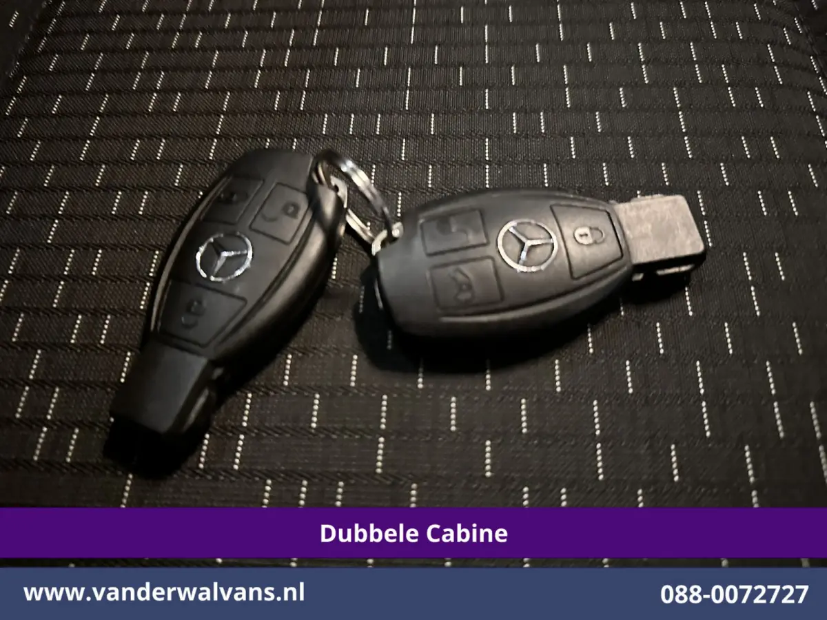 119 CDI 191pk 9G-Tronic Automaat L2H1 Dubbele Cabine Euro6 Airco | 5-Zits | Camera | Navigatie | LED | Apple Carplay Android Auto, Cruisecontrol, LM velgen, Trekhaak, Parkeersensoren, Bumper